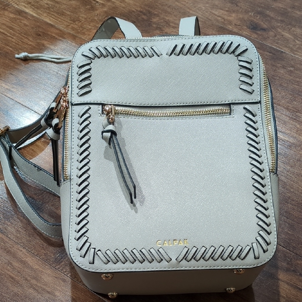 Calpak Kaya Mini Backpack in Stone